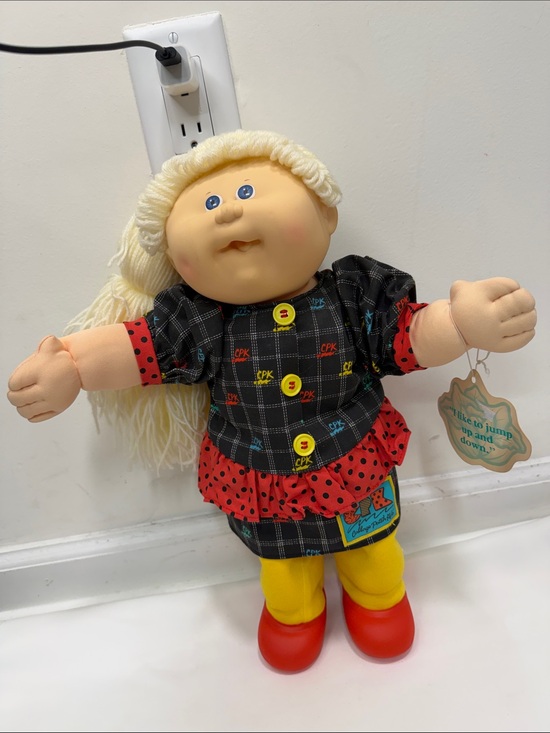 Cabbage Patch Kids Other - VGT 1990 HASBRO CABBAGE PATCH KID CPK DESIGNER LINE POSEABLE COLECO TRANSITIONAL